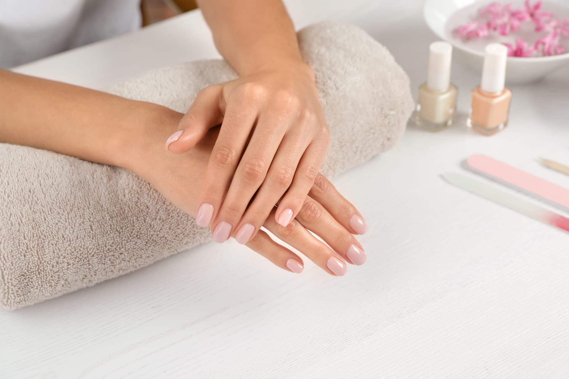 Manicura y pedicura en Santiago