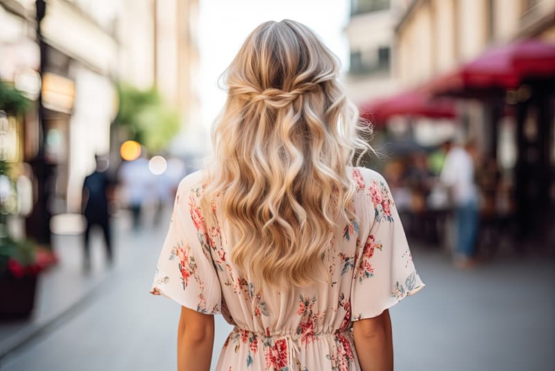 Semirecogidos peluquería en Santiago